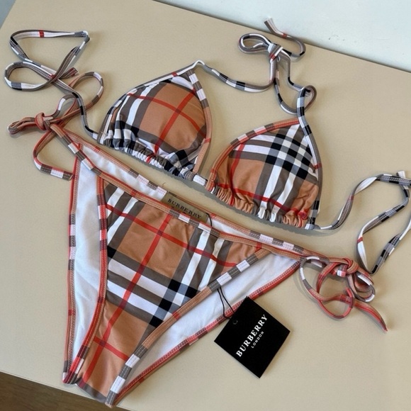 Burberry Bikini - Classic Check Triangle